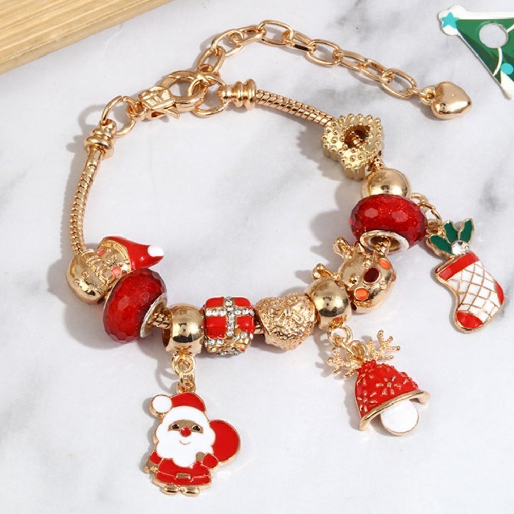 Christman charm Bracelet